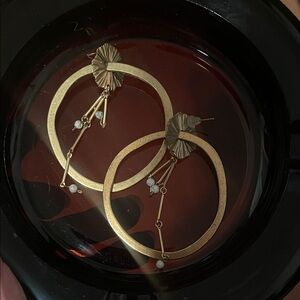 Gold Hoop Earrings